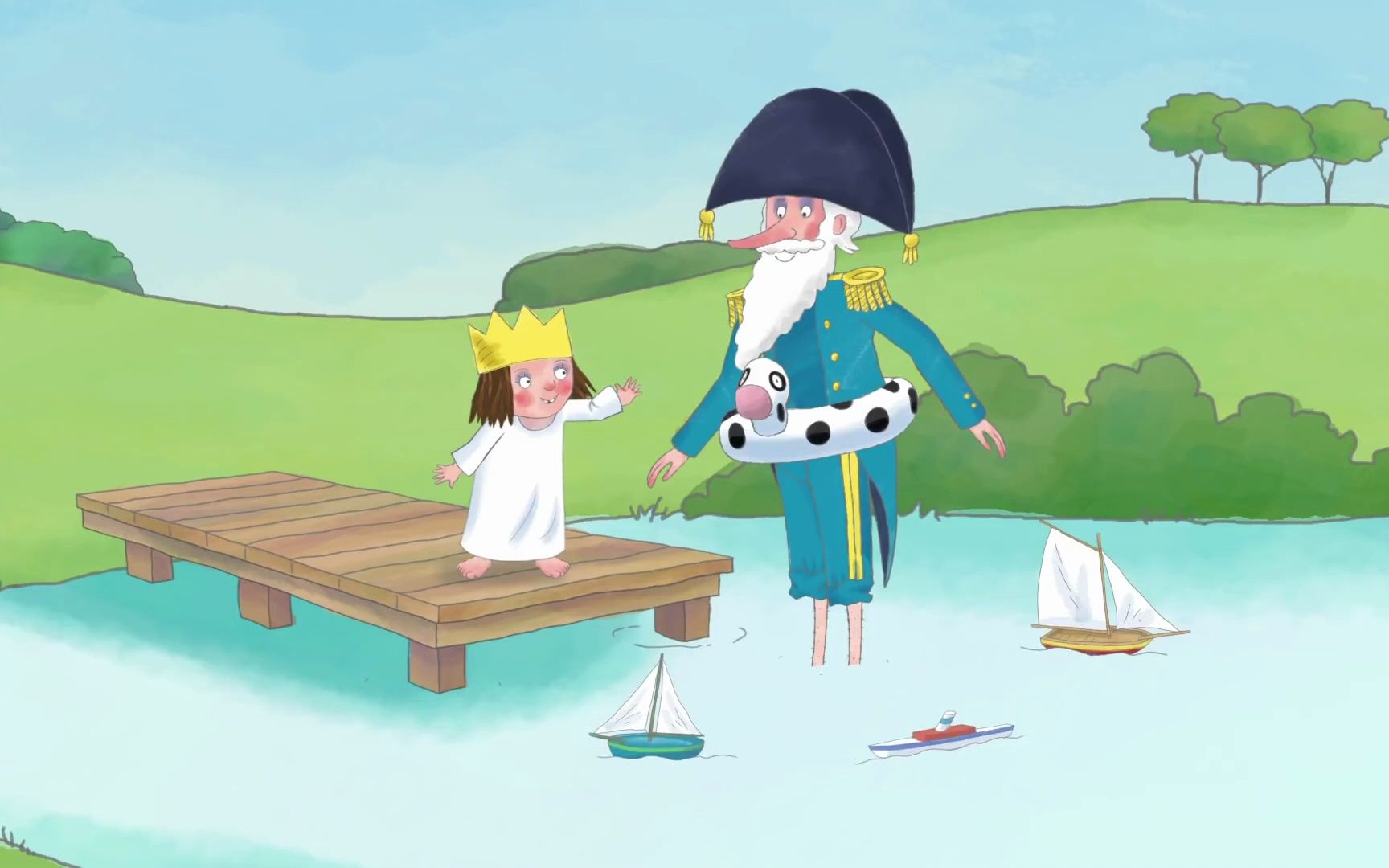 小公主动画系列 帮倒忙 princess lend a hand little princess s4e8