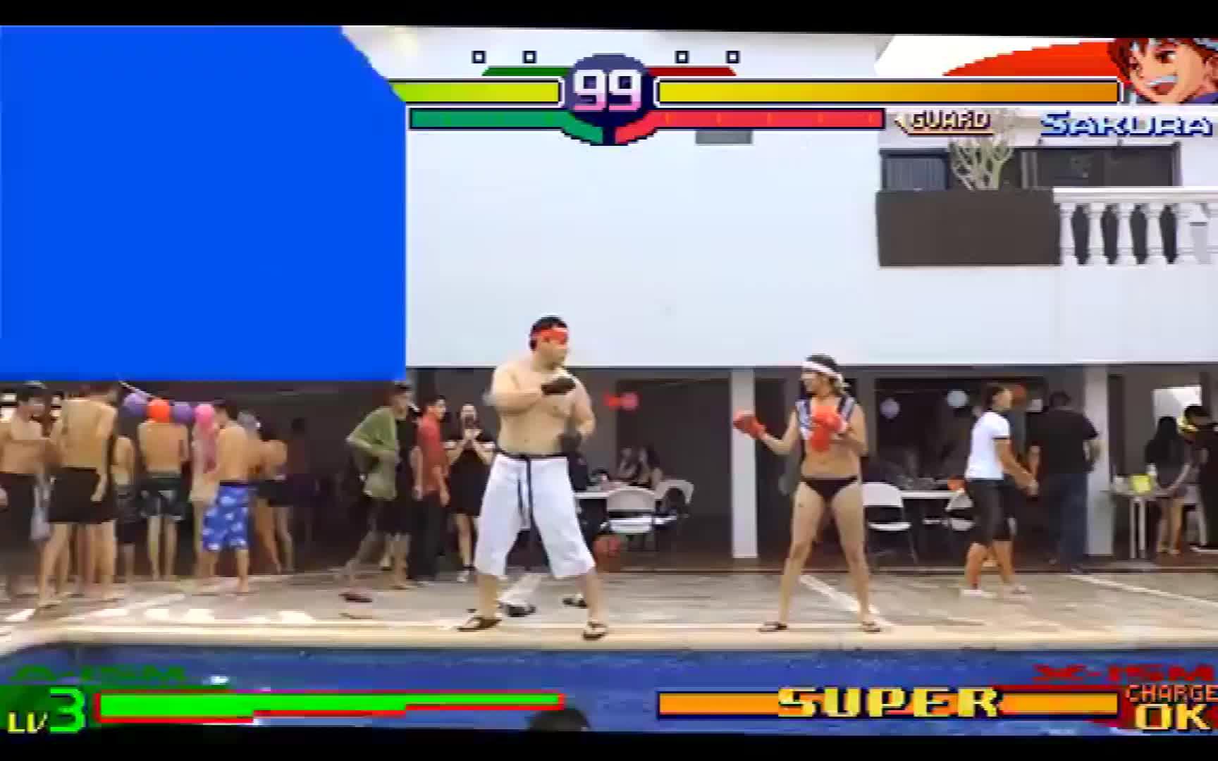 [图]少年街头霸王3 真人版COSPALY Street Fighter Alpha 3