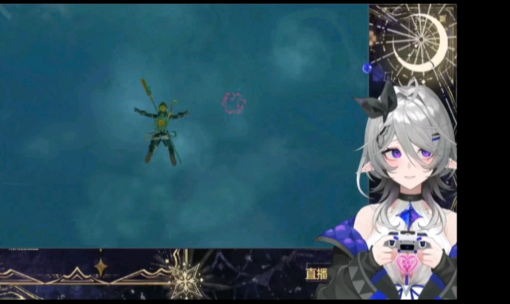 虚拟主播皮套鹅第一次玩王国之泪