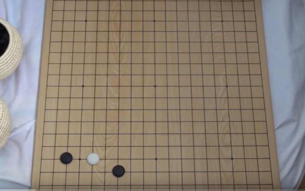 围棋定式小目高挂一间低夹等级1