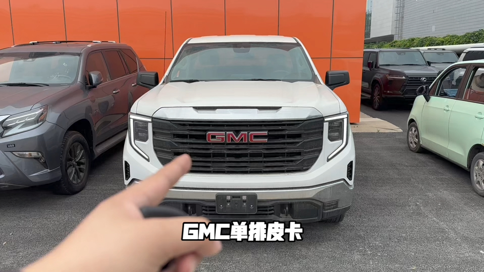 搭载2.7t四缸l3b神机的gmc单排皮卡