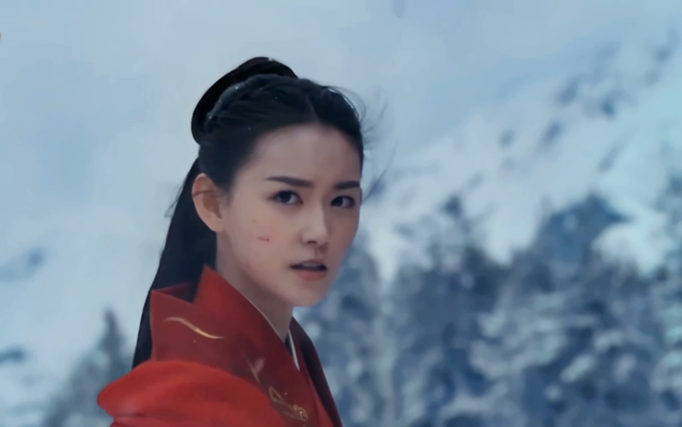 永远会被蒋依依的红衣造型惊艳到