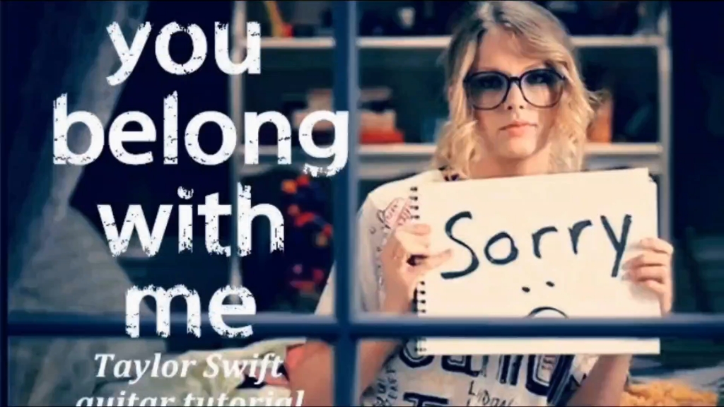 you belong with me--taylor(cover)