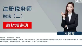 2023初税务师考试【税法二-精讲班-段佩霞】 全视频 讲义   19、第一章 第十节 特别纳税调整1