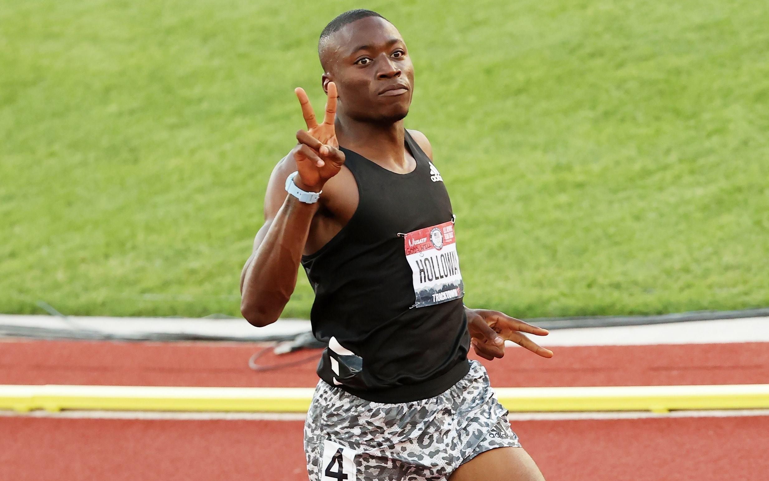 大块头霍洛威发怒了,梅特勒110米栏12秒80差点晚节不保_哔哩哔哩_bili