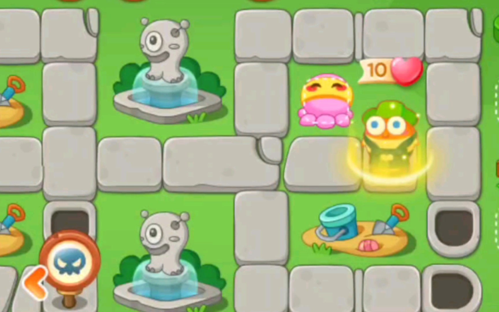 保卫萝卜3公园第35关