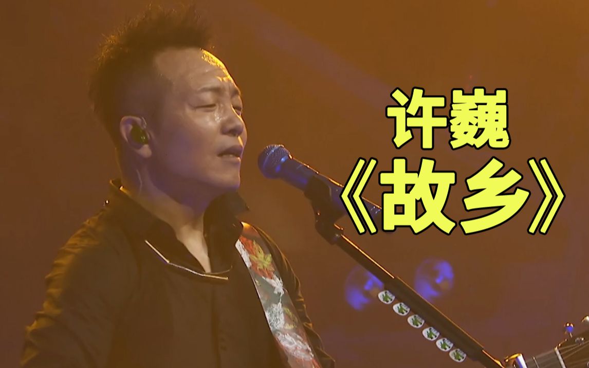 【音乐现场】深夜一首许巍的《故乡》,激起思乡之情,泪崩!