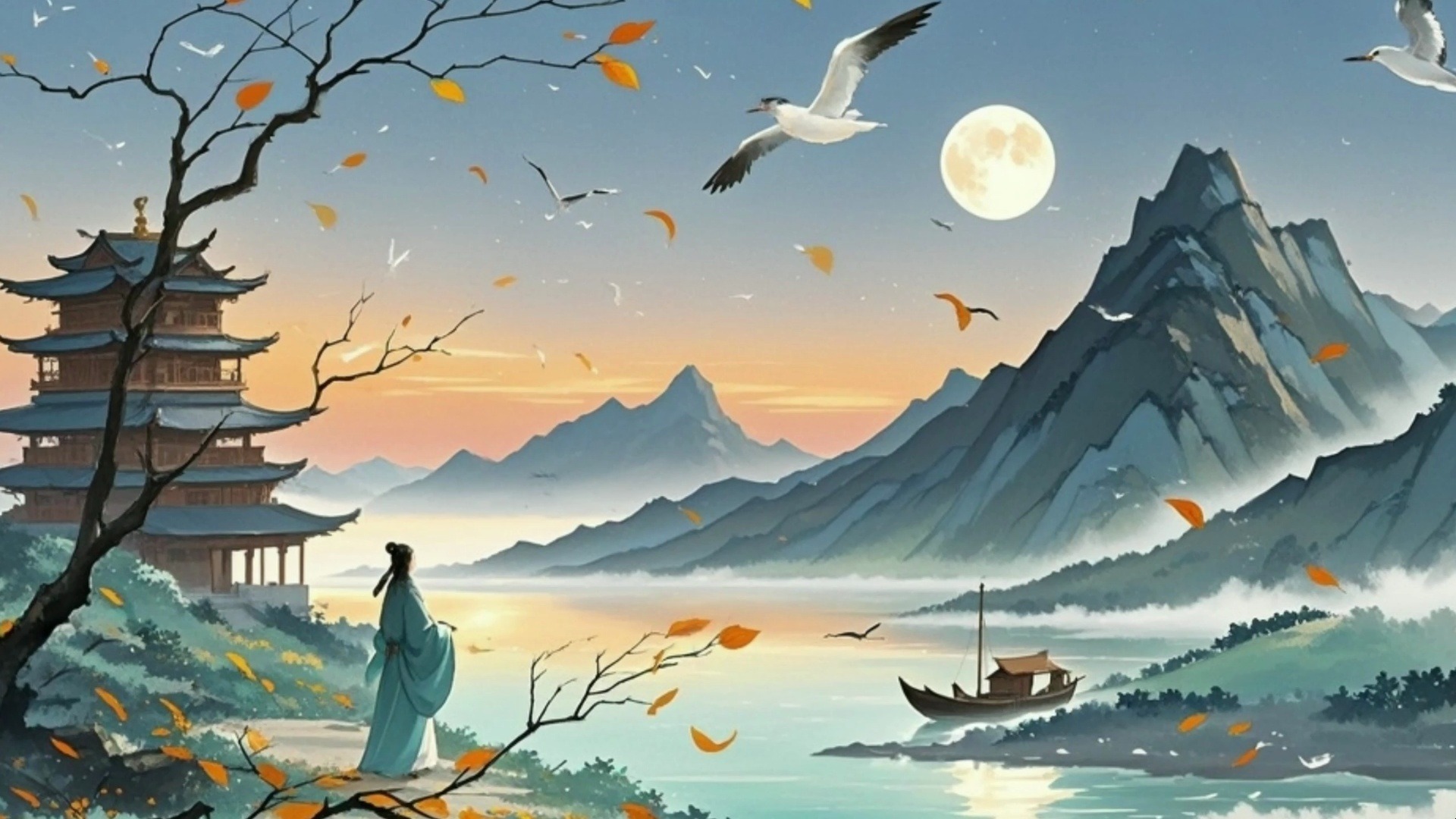 《登快阁》:黄庭坚的千山秋意——黄庭坚〔宋代