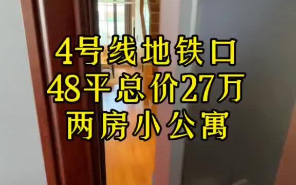 武汉 武汉4号线地铁口 48平总价27万两房小公寓哔哩哔哩bilibili