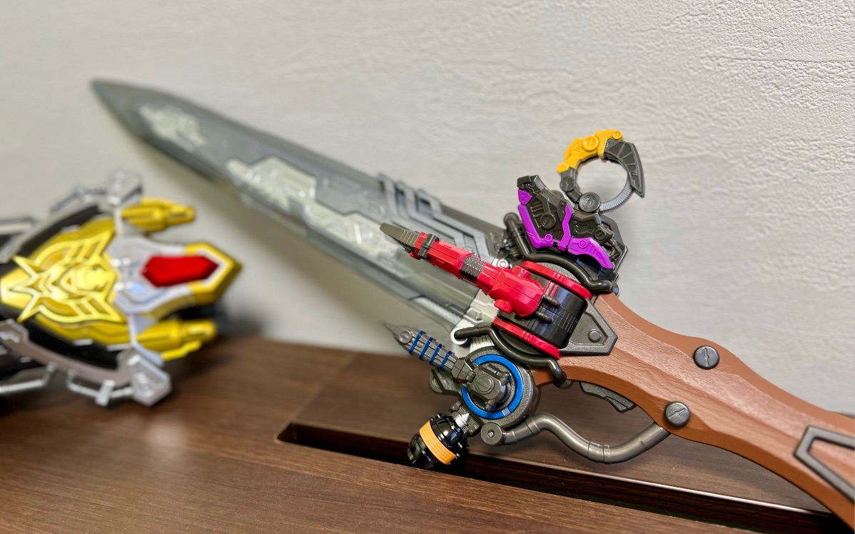 【玩具介绍】王样战队君王者系列玩具介绍 dx王者圣剑(dxオージャカリ