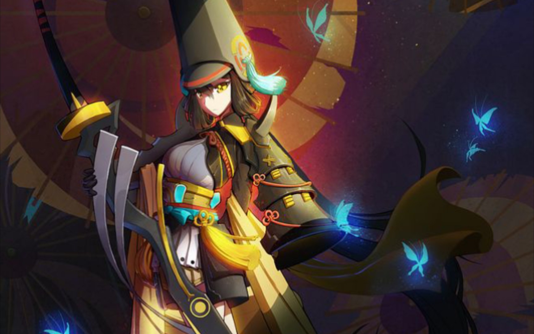 【只饼】《决战!平安京》一只不讲武德的妖刀姬.