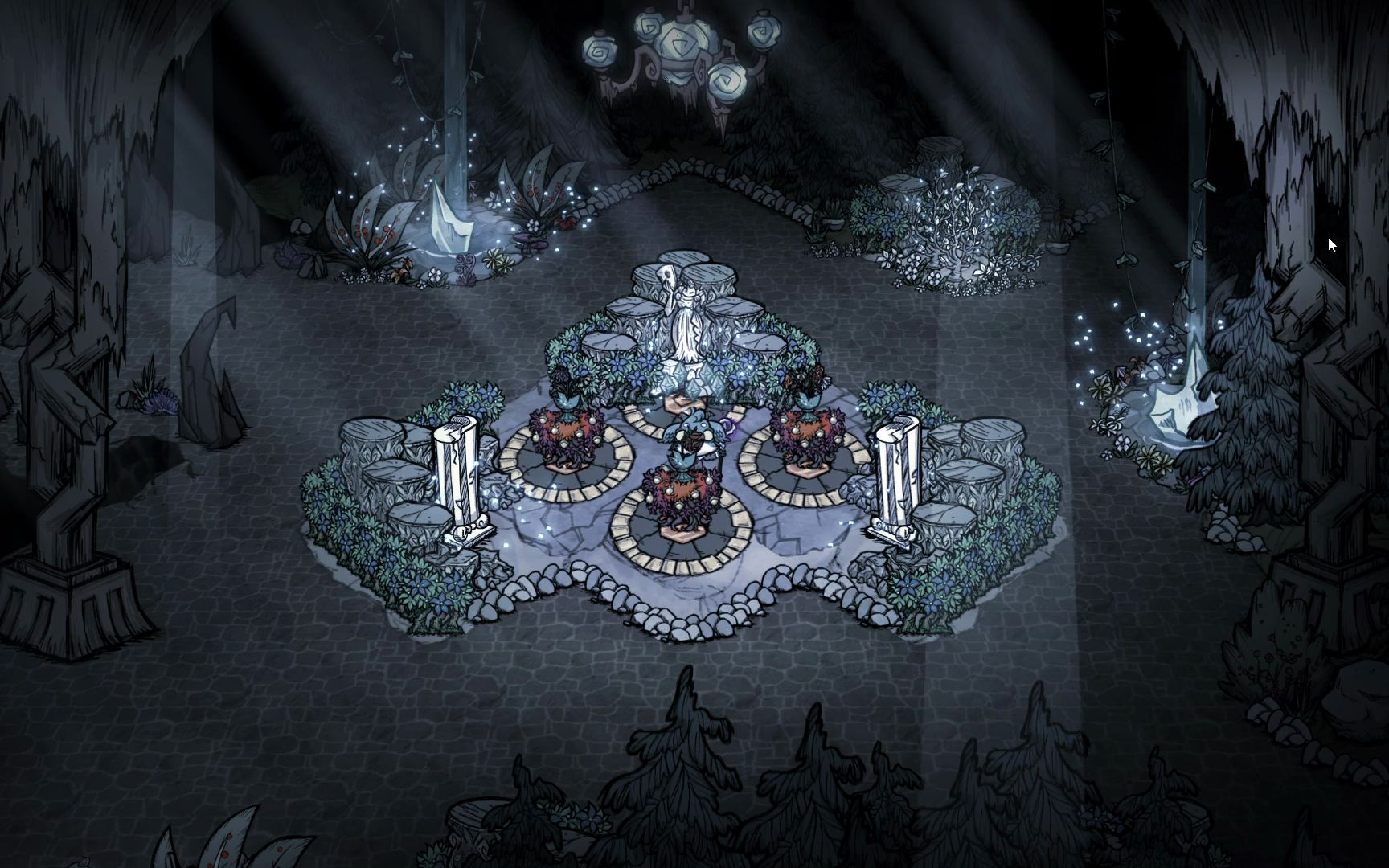 【饥荒联机建家】洞穴:光幕之洞_哔哩哔哩bilibili