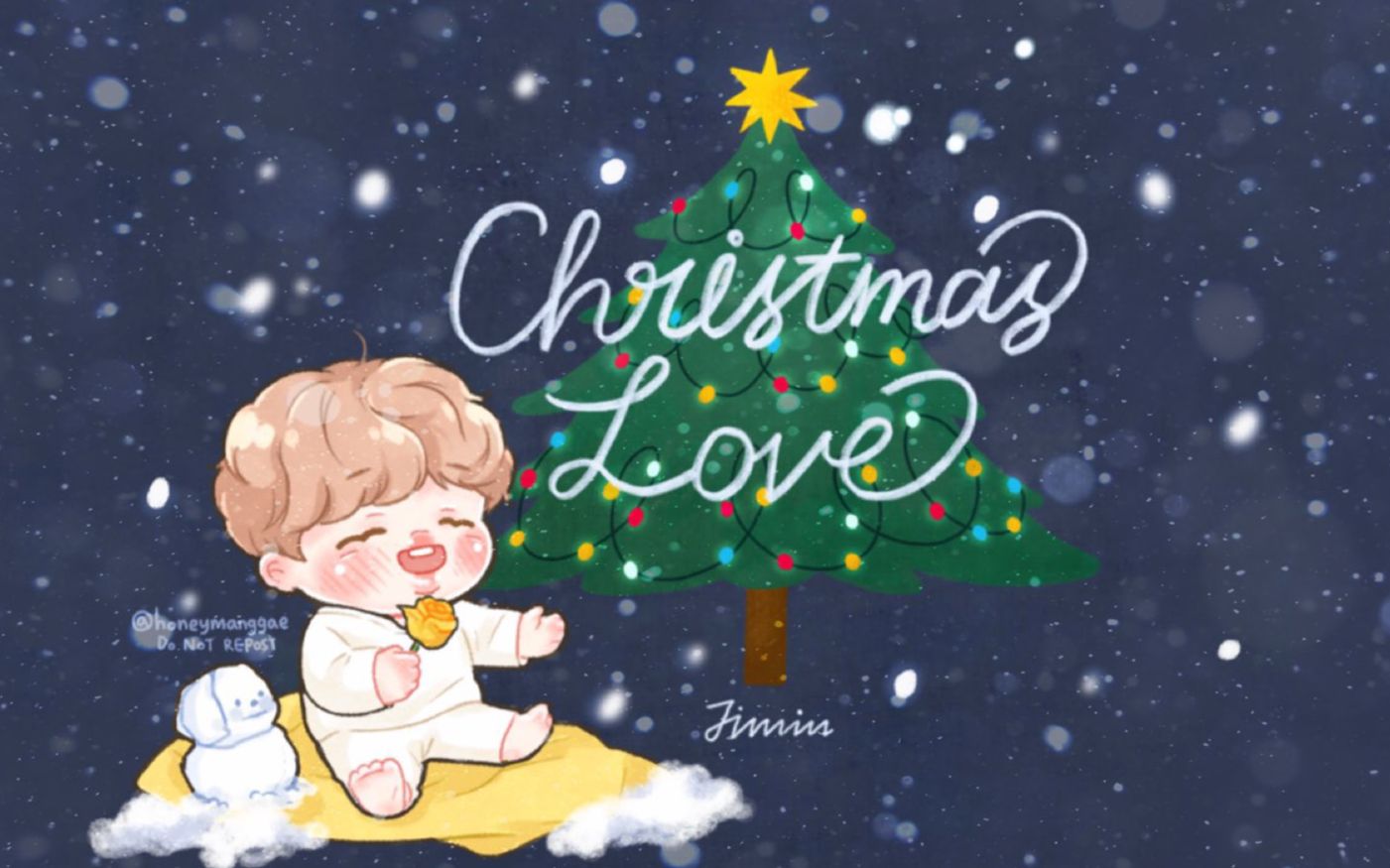 [图]【朴智旻】【繁中字】Christmas Love by Jimin ！！