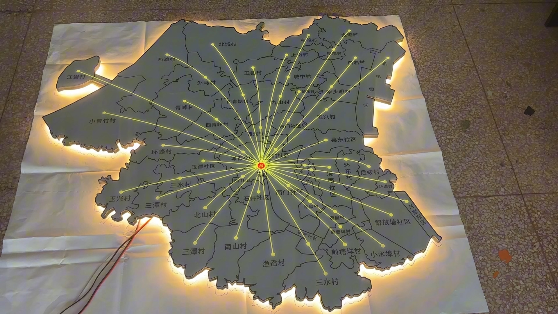 #动态发光地图制作品牌墙业务分布扩散发光地图#文化墙装饰地图广告牌#发光地图招牌-bili_精致生活-bili_精致生活-哔哩哔哩视频