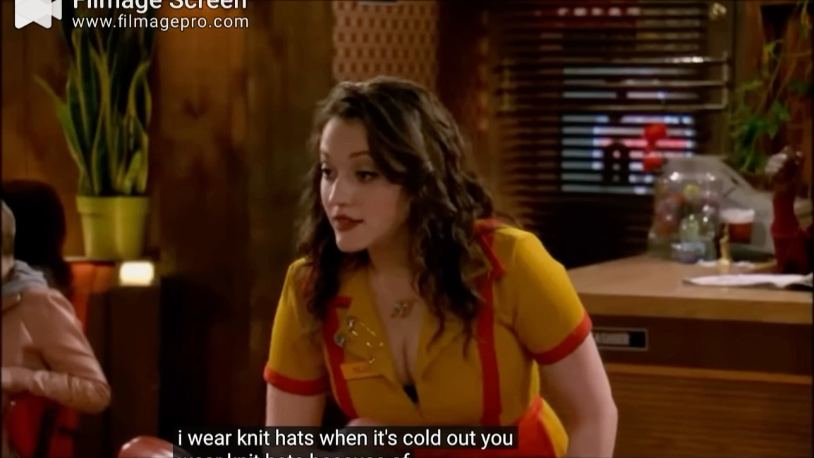 [图]Danmu tranlslation 2 Broke Girls Clip