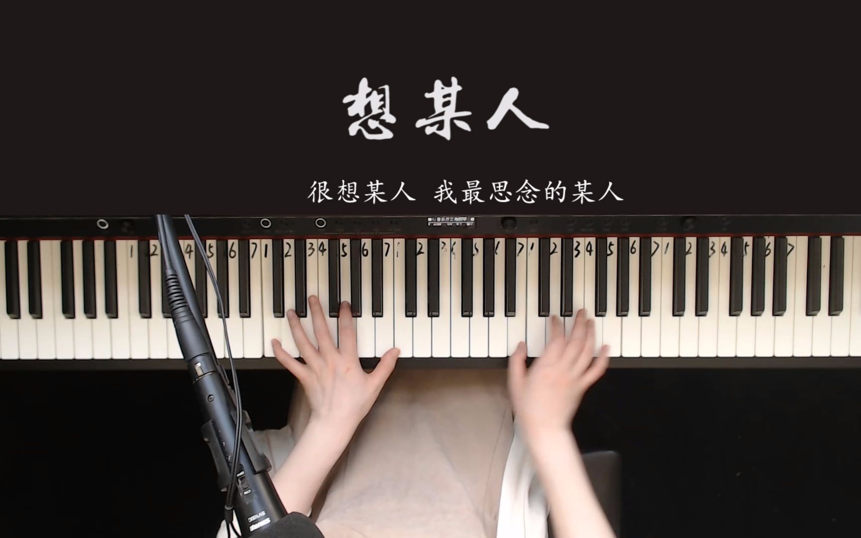 科目三教学《想某人》dj版, 很想某人 我最思念的某人