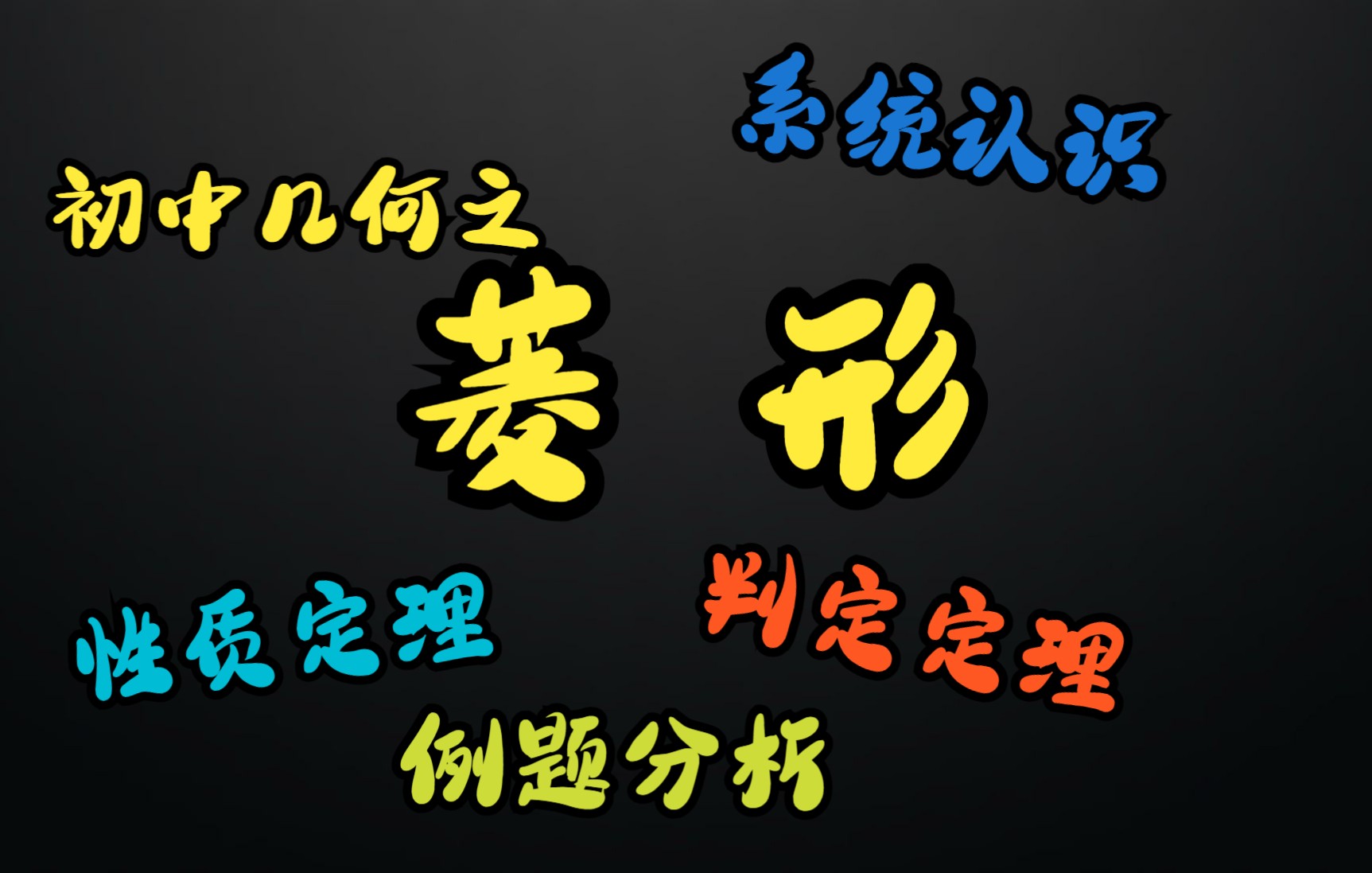 [图]【初中几何】特殊平行四边形之菱形-判定、性质、应用、计算、证明