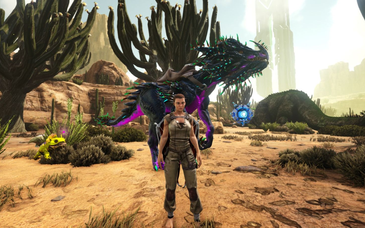 方舟生存进化:残暴时代 81 刺面龙就是牛 再厉害的恐龙也不是他对手