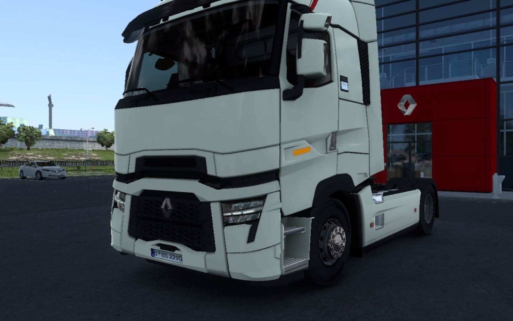 40版本日志九 马上驾驶新雷诺t开始拉货(bgm有亮点)