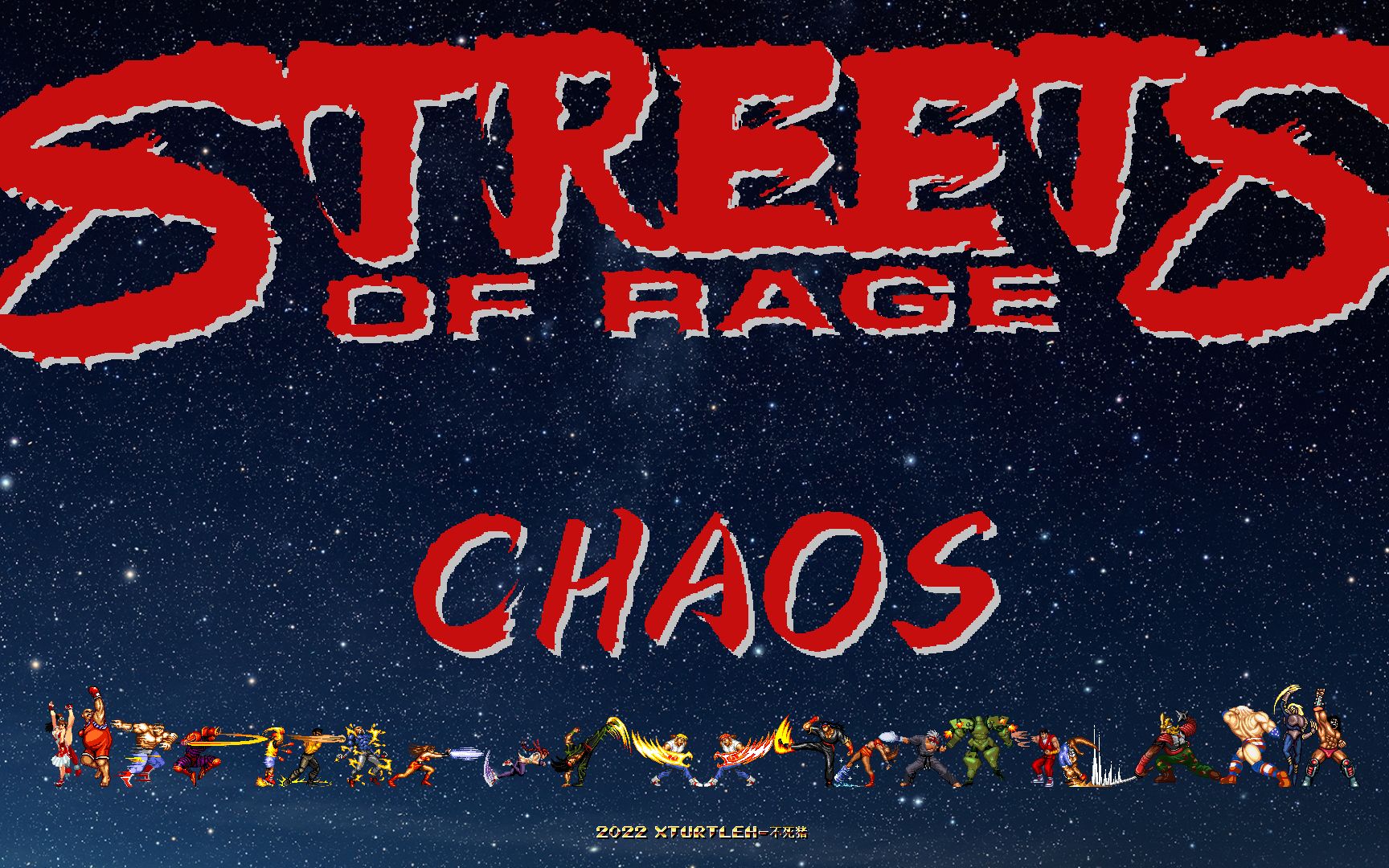 [图]Openbor怒之铁拳CHAOS_怒之铁拳2X改版（Streets Of Rage Chaos）V1.2二代西瓦混沌路线8关c-10关