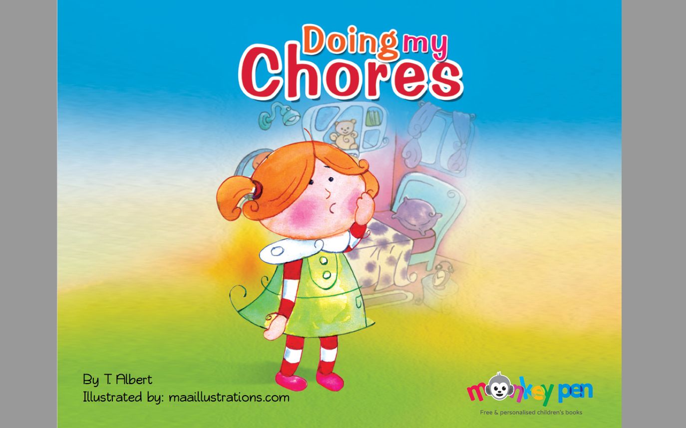 儿童英文绘本做我的家务doingmychores睡前故事