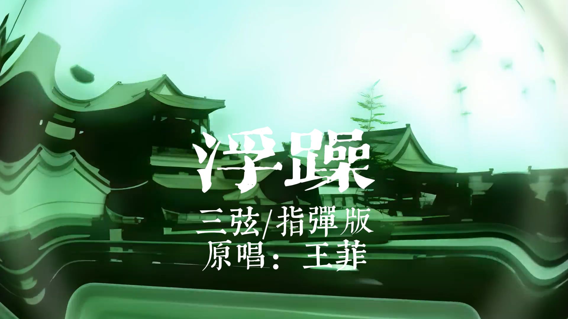 《浮躁》--三弦指弹版--SUNO重编