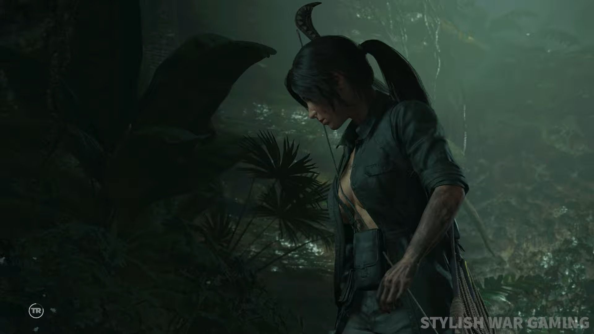 劳拉mod古墓丽影,不利于丛林穿行的服装