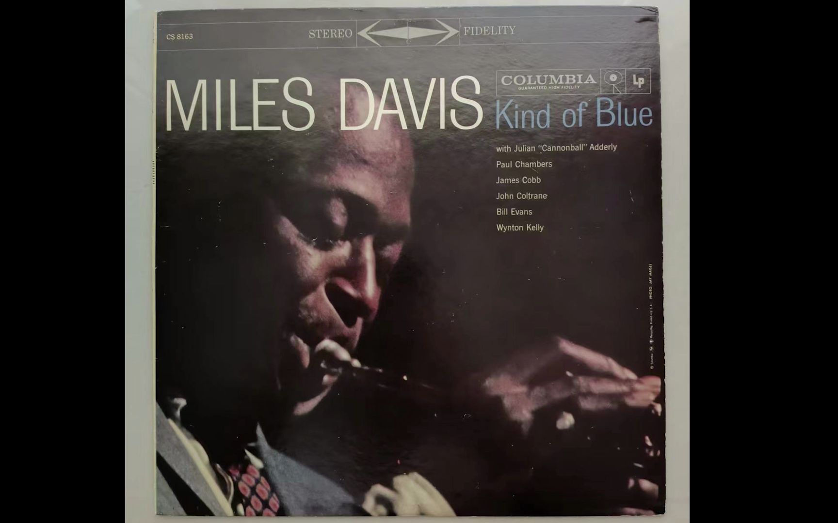 [图]Miles Davis - Kind Of Blue 1959年美国立体声首版黑胶唱片内录