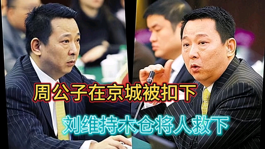 周公子在京城被扣下,刘维持木仓将人救下