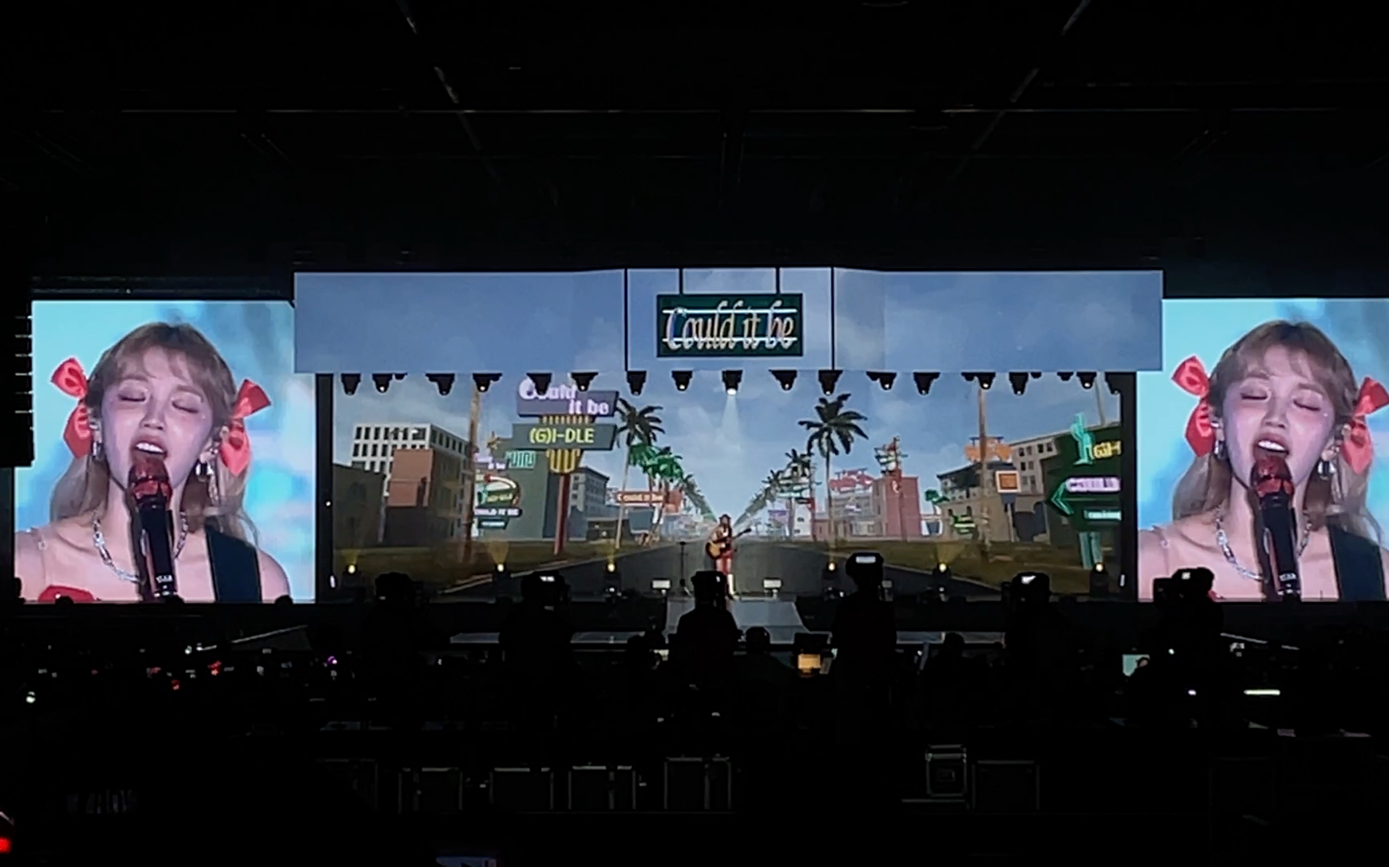 gidle 7.22香港演唱会宋雨琦solo舞台