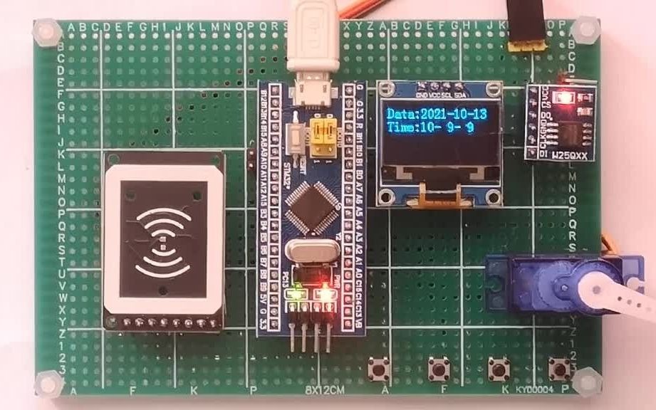 【STM32单片机设计】RFID电子标签仓库管理系统 快递货物RFID识别分拣系统 射频识别哔哩哔哩bilibili