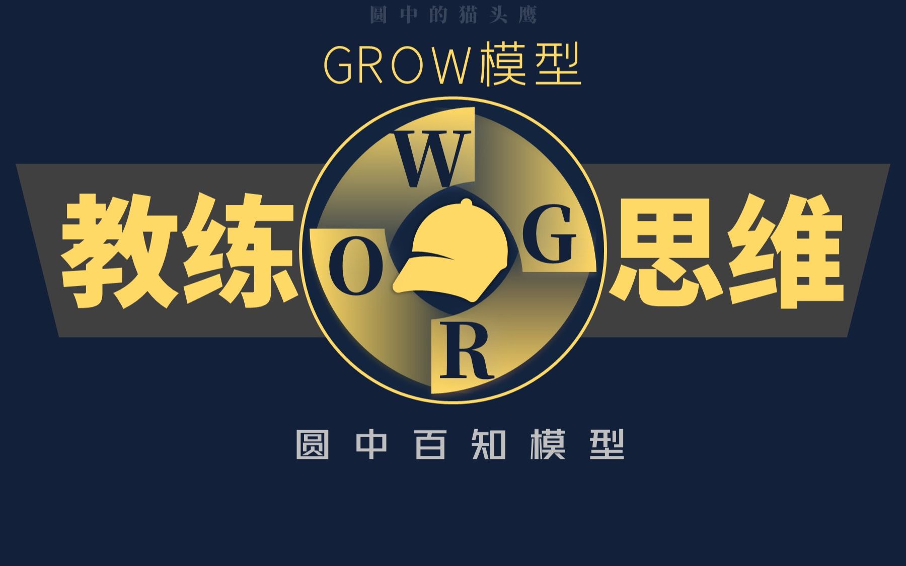 3分钟思维模型(38%) GROW成长模型哔哩哔哩bilibili