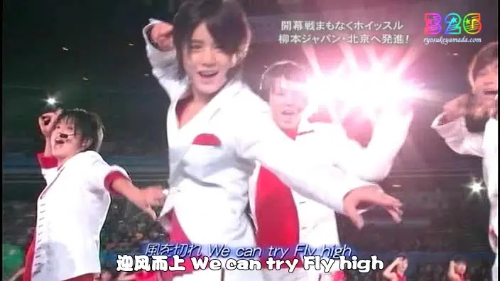 20071102 w cup volleyball - Hey!Say!JUMP Talk + Ultra Music 