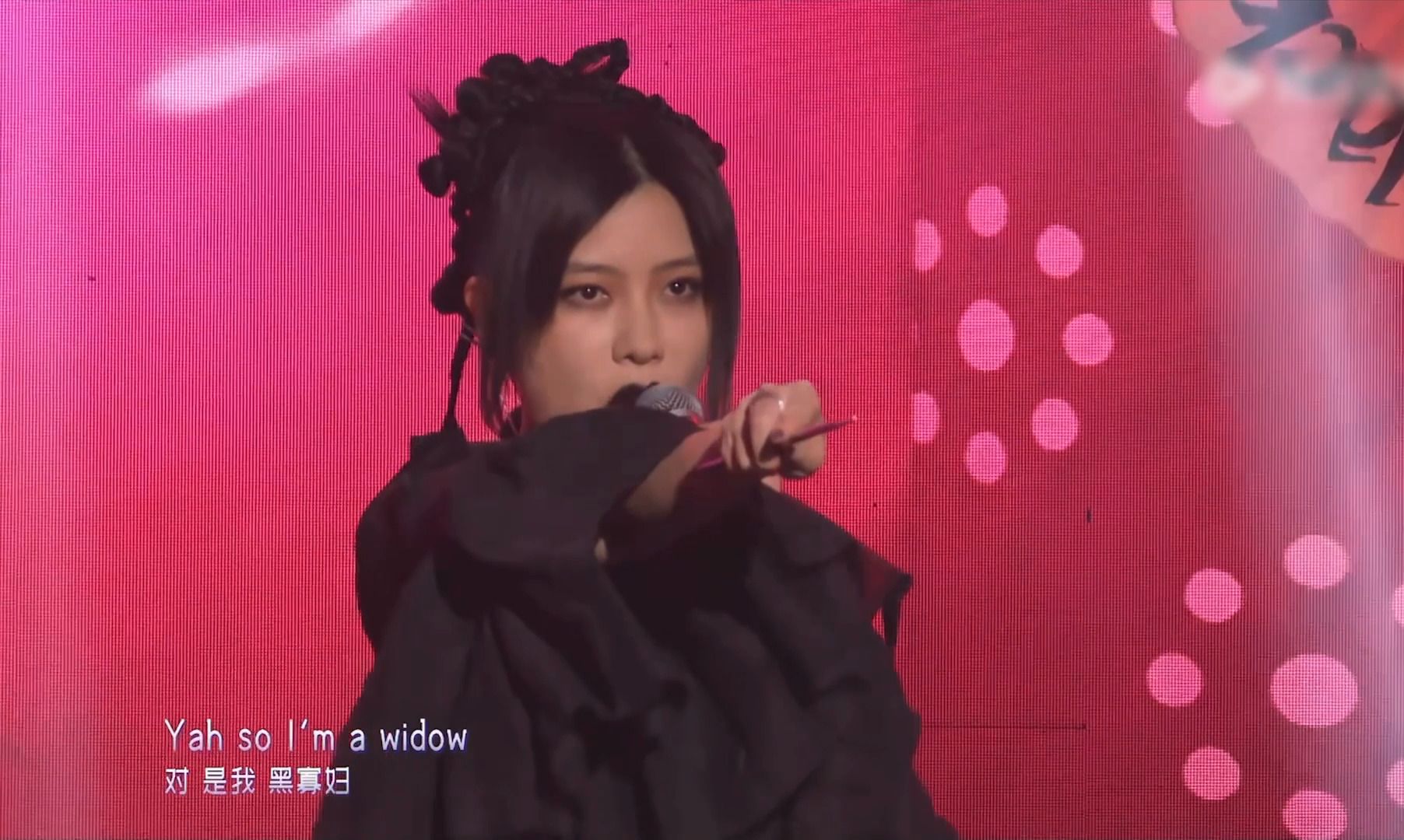 [图]【朱婧汐】《Black Widow》一万元舞台Live