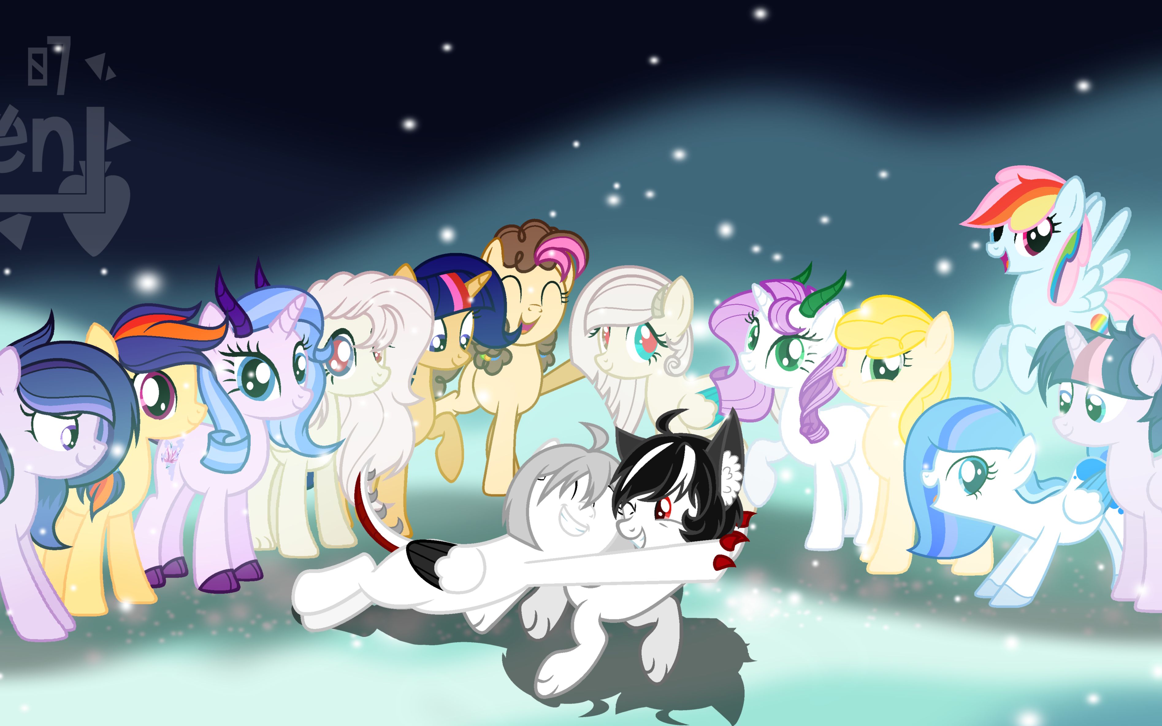 【mlp模板速绘】07和白羽家的私设下一代m6