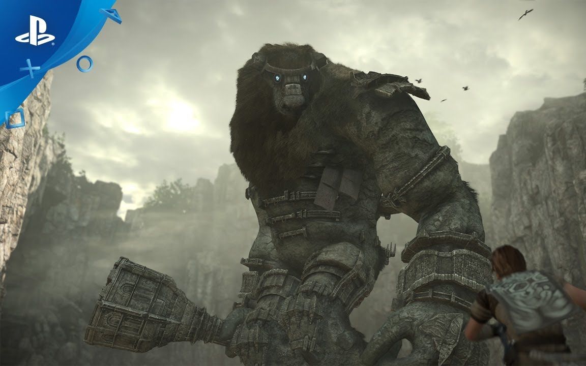 旺达与巨像(shadow of the colossus)ps4重置版宣传片-e3 2017索尼