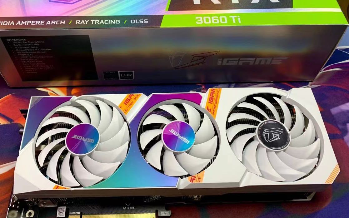 纪念【七彩虹 igame rtx 3060 ti ultra w oc】开箱