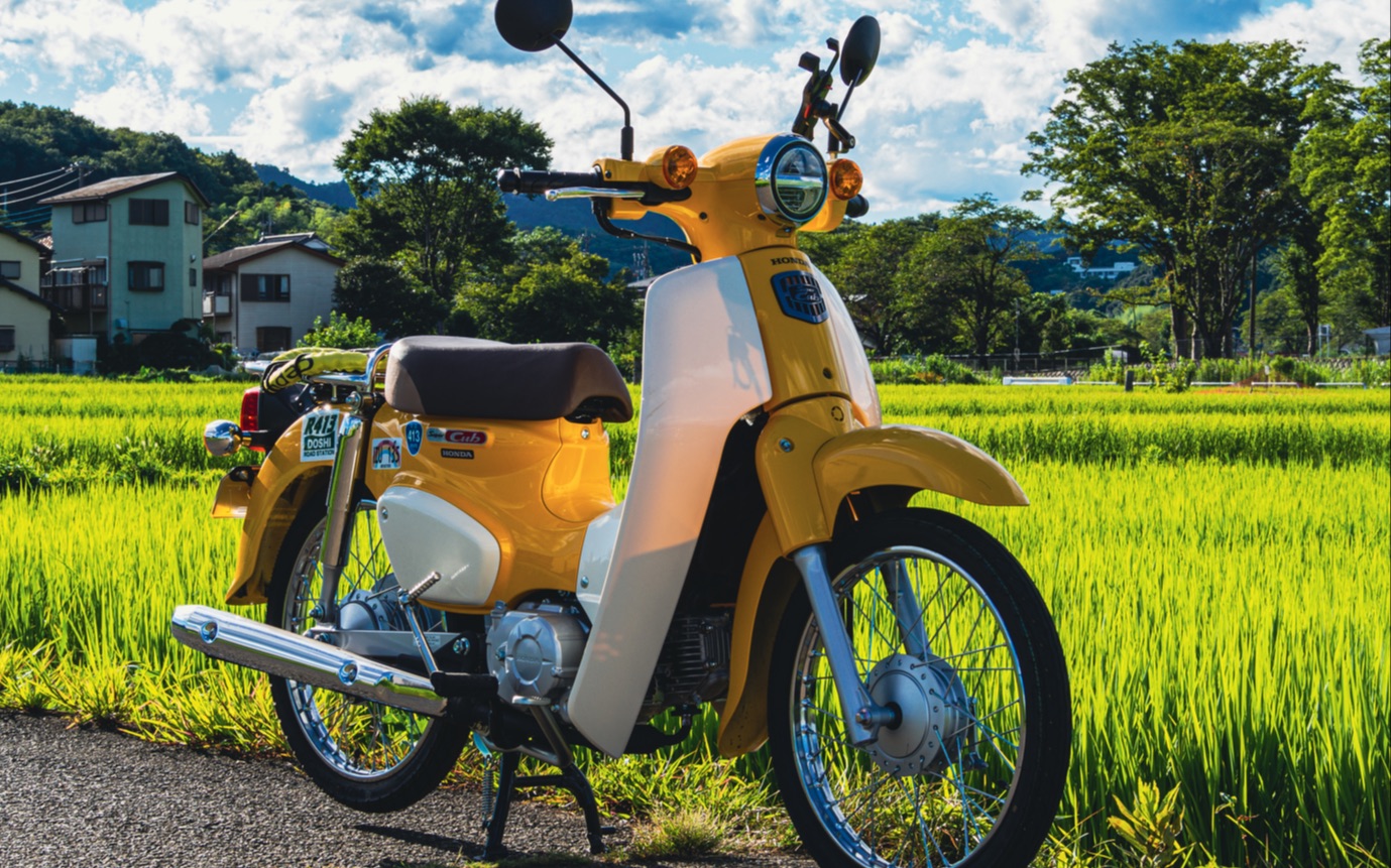 『本田小狼与我』supercub日常闲逛,穿越农田与山林