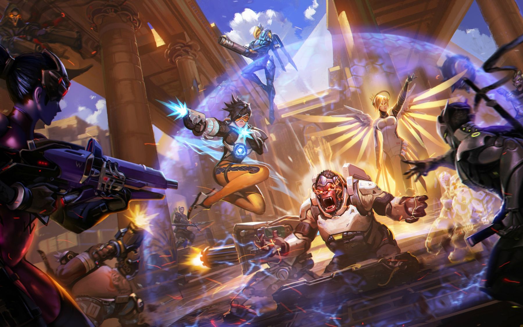 守望先锋cg混剪