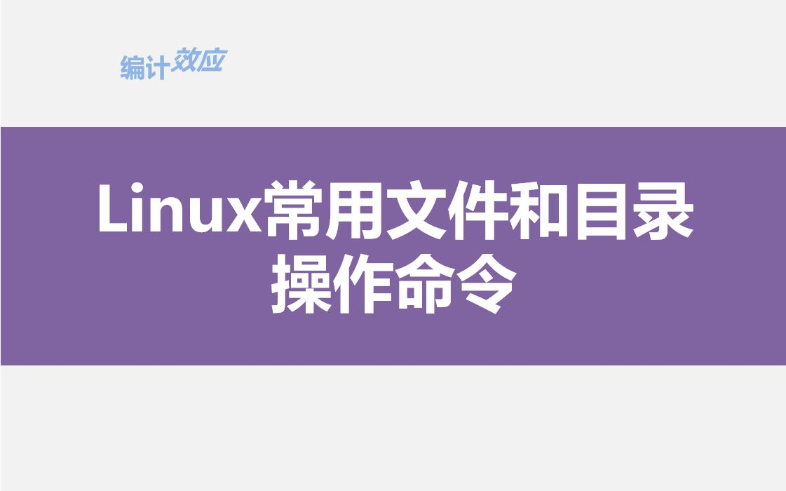 2023最新线下教学 Linux对文件的操作 理论+实操哔哩哔哩bilibili