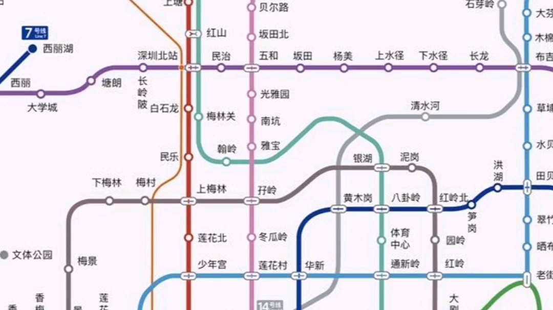 深圳地铁线路图2030哔哩哔哩bilibili