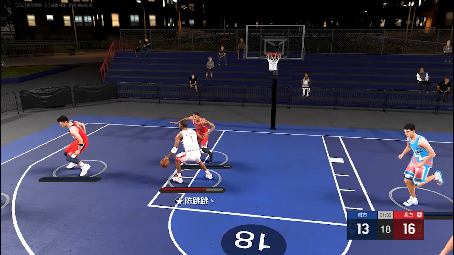 街头麦迪单场20分 vs 罗斯