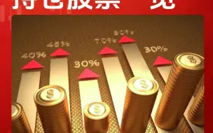 中央汇金持仓股票一览