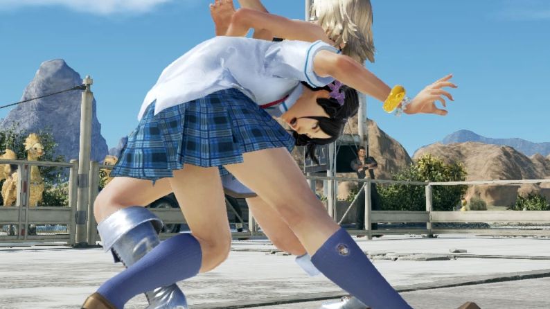 铁拳7 小雨被莉莉豹强制劈腿调教 慢速特写