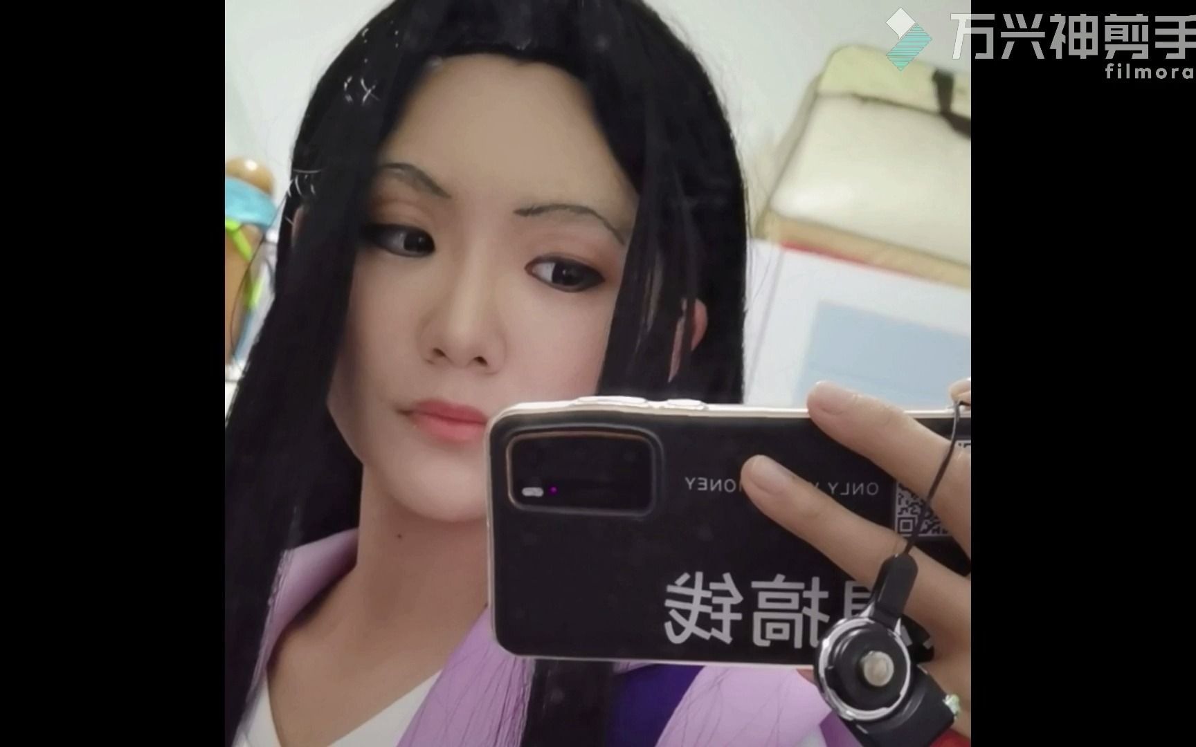 啥也不是试妆过程全职猎人cos伊路米伊尔迷cos