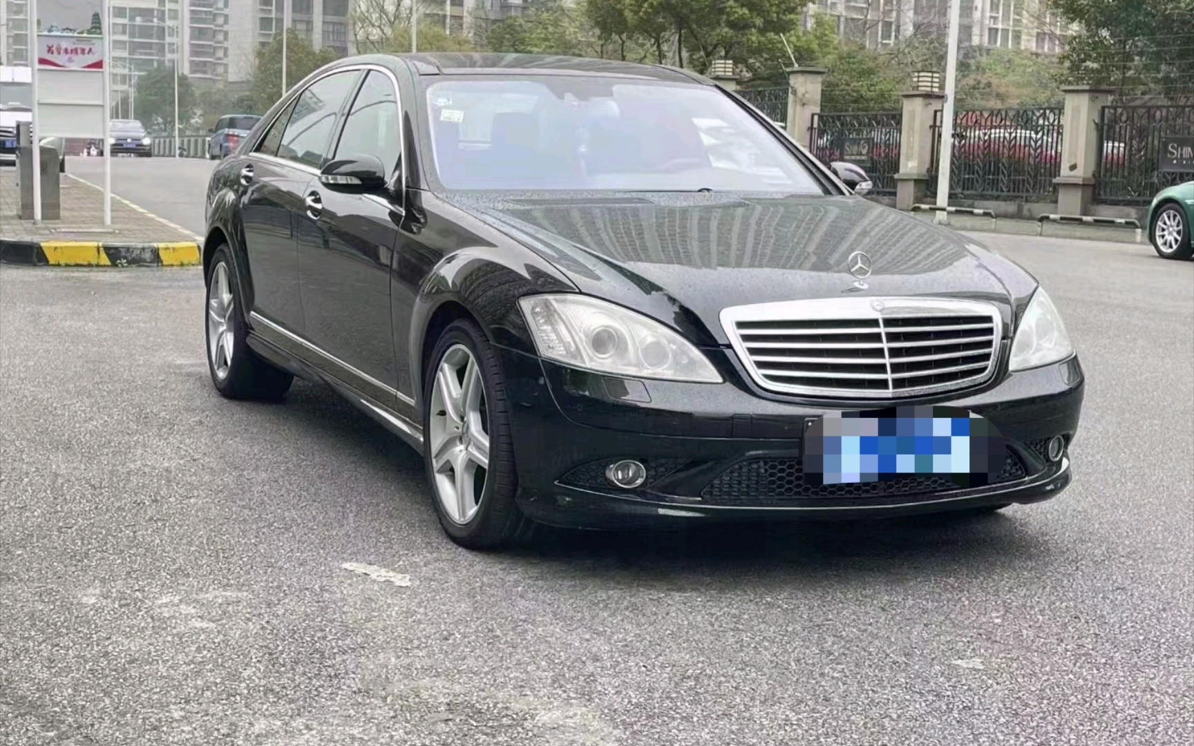 奔驰老款w221s350 升级后期s65爱母鸡 全车整备 为期两个月终于完工