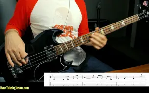 Download Video: Ride the Lightning Bass Cover with Tabs Cliff Burtons Original 贝斯带谱演奏教学