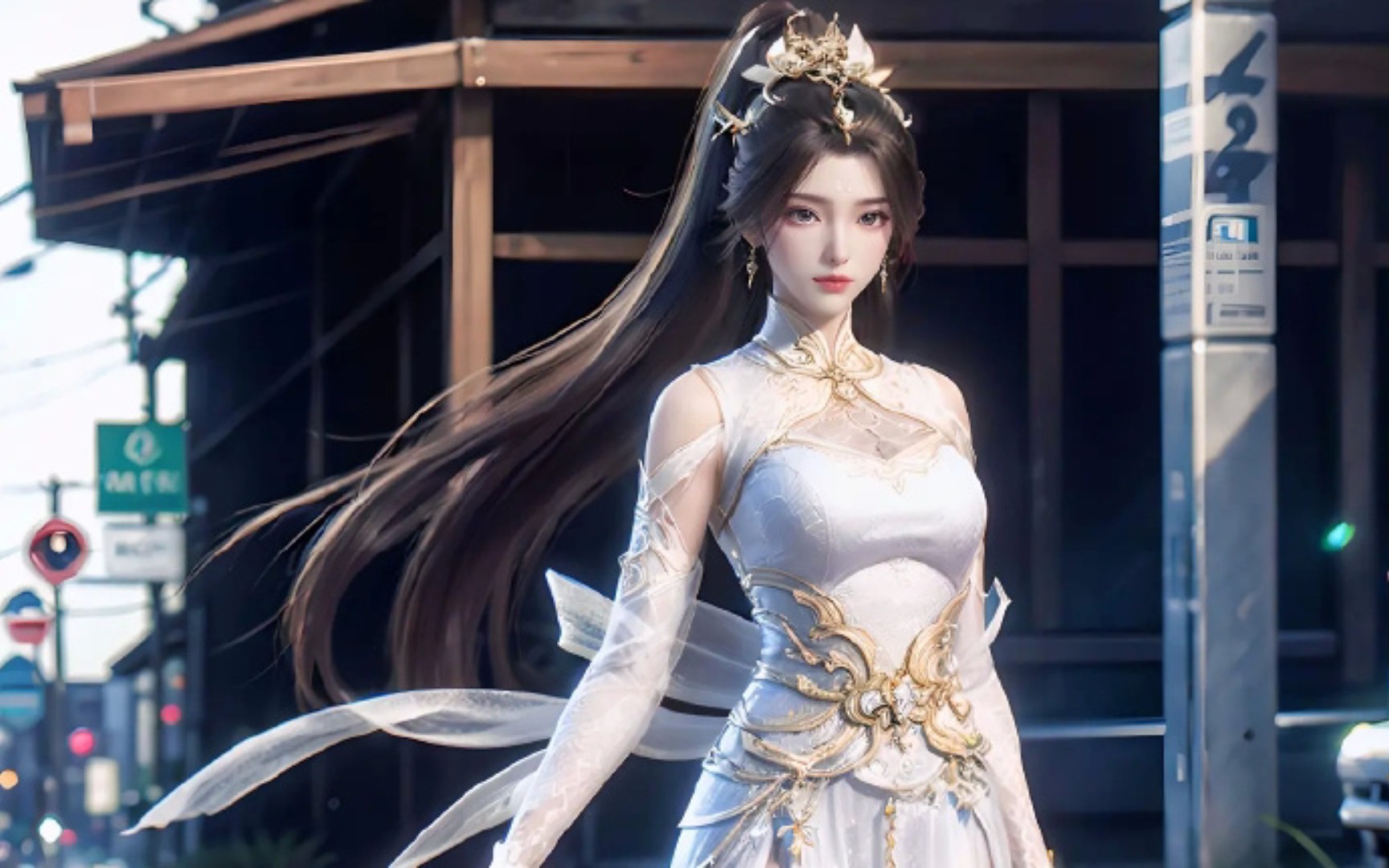 【ai清漪最新装,颜值国漫天花板】