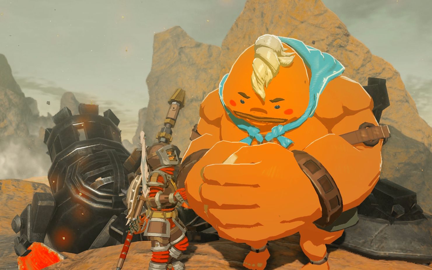 【入江闪闪】塞尔达传说:旷野之息35-林克化身老司机炸弹催动矿车