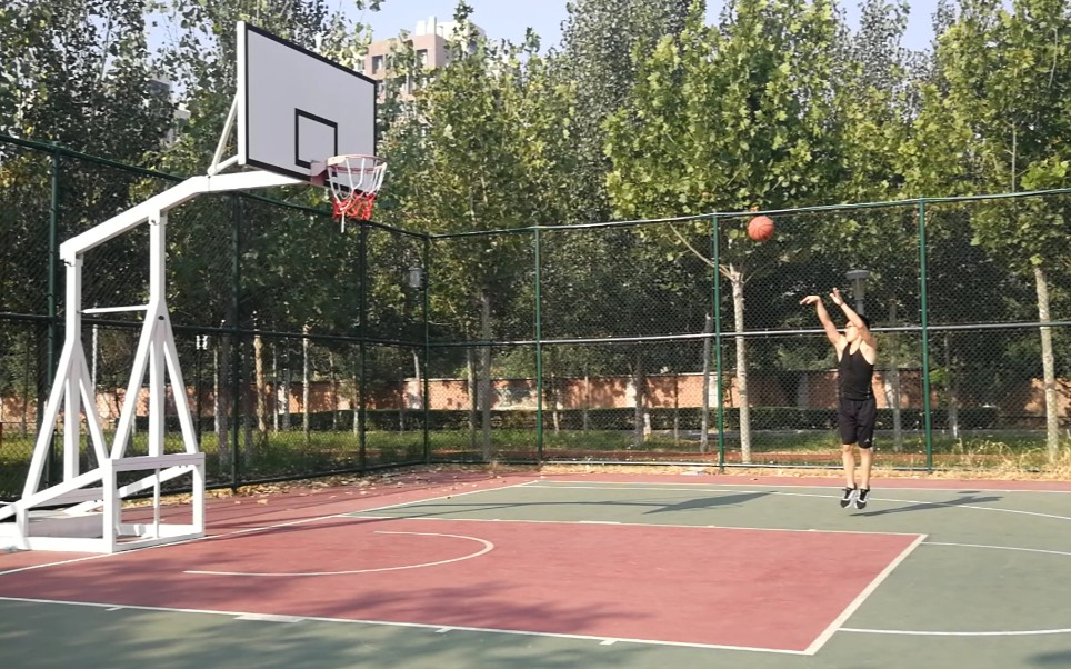 【街健第106天】早上打打球当有氧